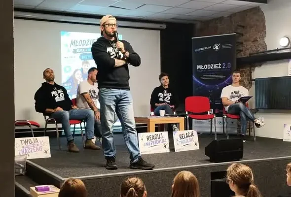 Szkoła w Parczewie w elitarnym gronie 45 placówek. Gościem Marek Saganowski