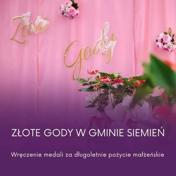 Złote Gody w gminie Siemień – pół wieku razem
